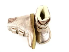 Angulus copper maple glitter vinterstøvle med TEX